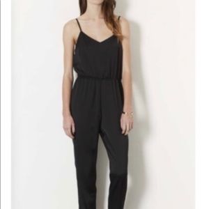 Topshop black jumpsuit